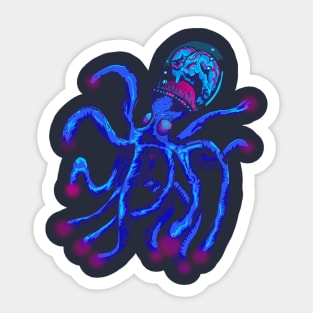 Octupus L.E.D. Sticker